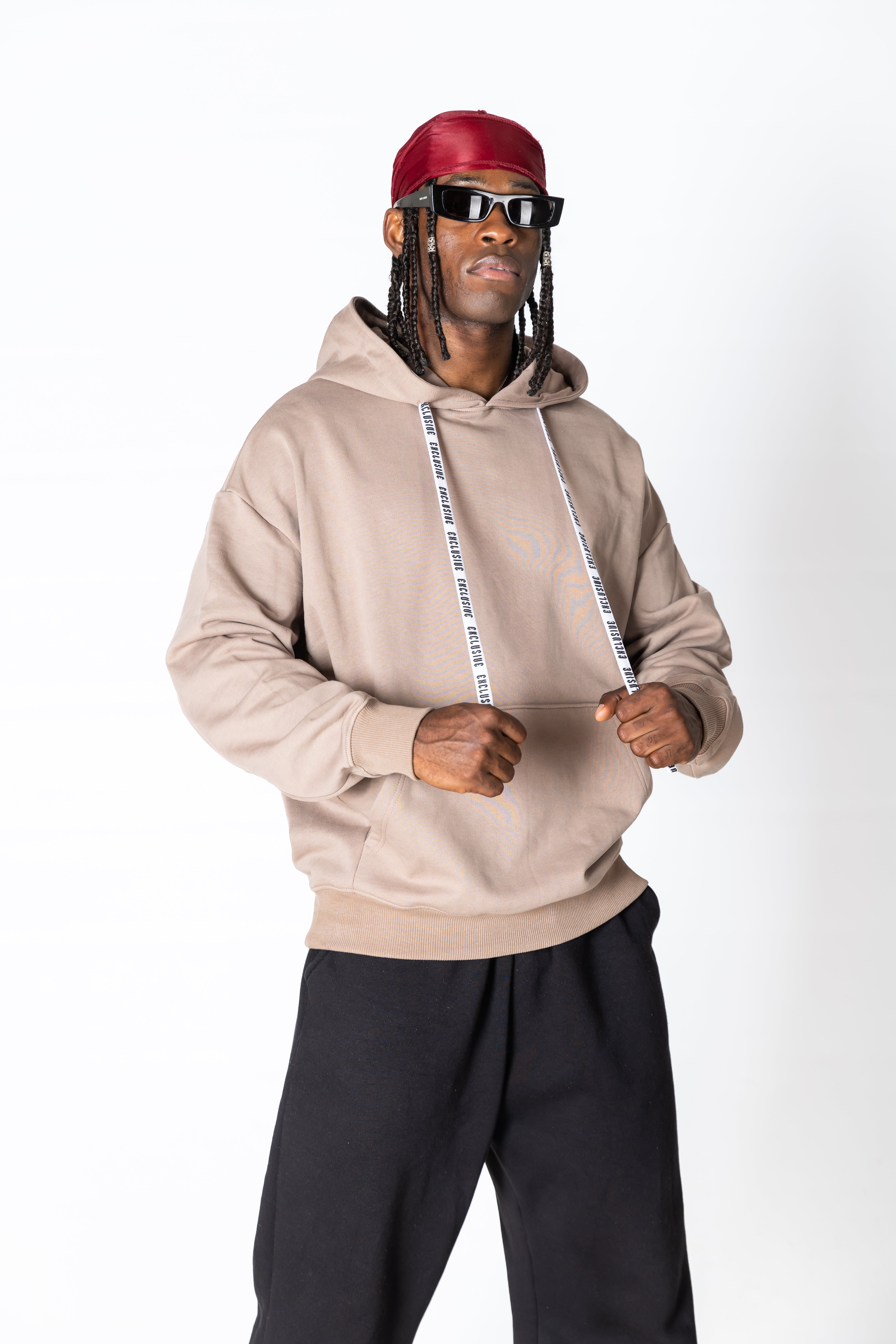 Felpa con laccio lungo Oversize EPSS20