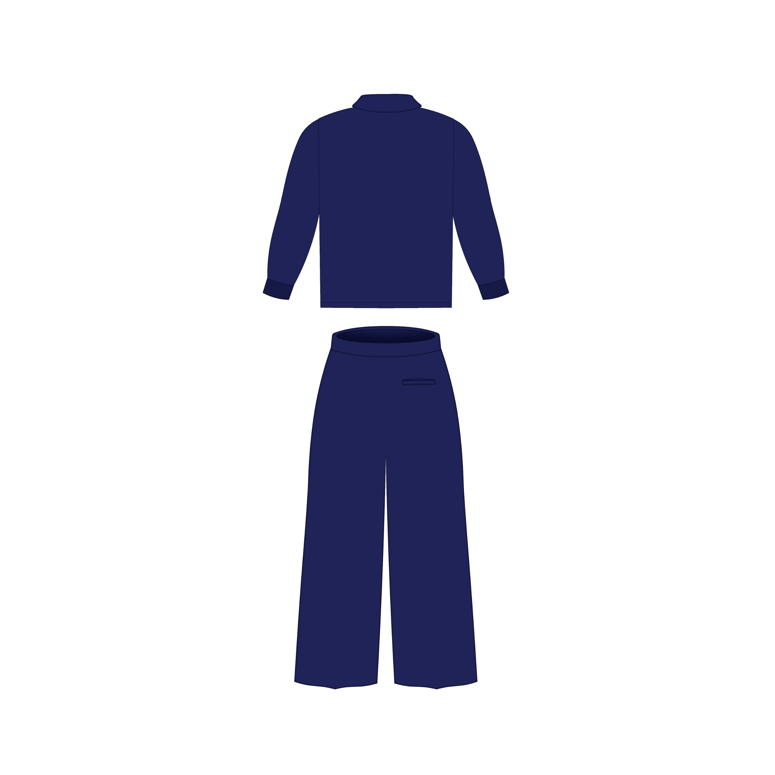 Completino Polo lunga + Pantalone oversize EPSS11