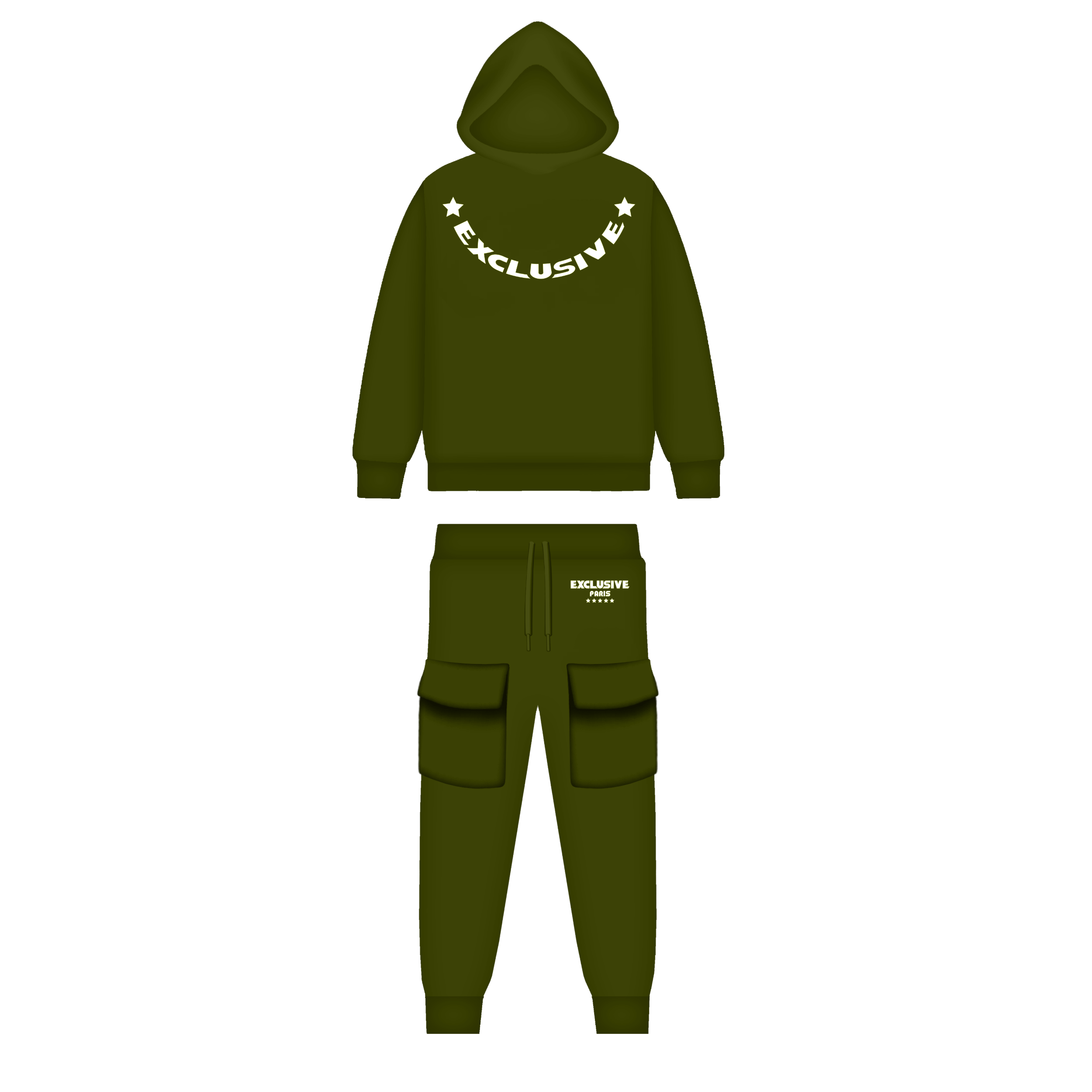 Tuta Basic logo Girocollo cargo EXCL-1059 (RESTOCK)