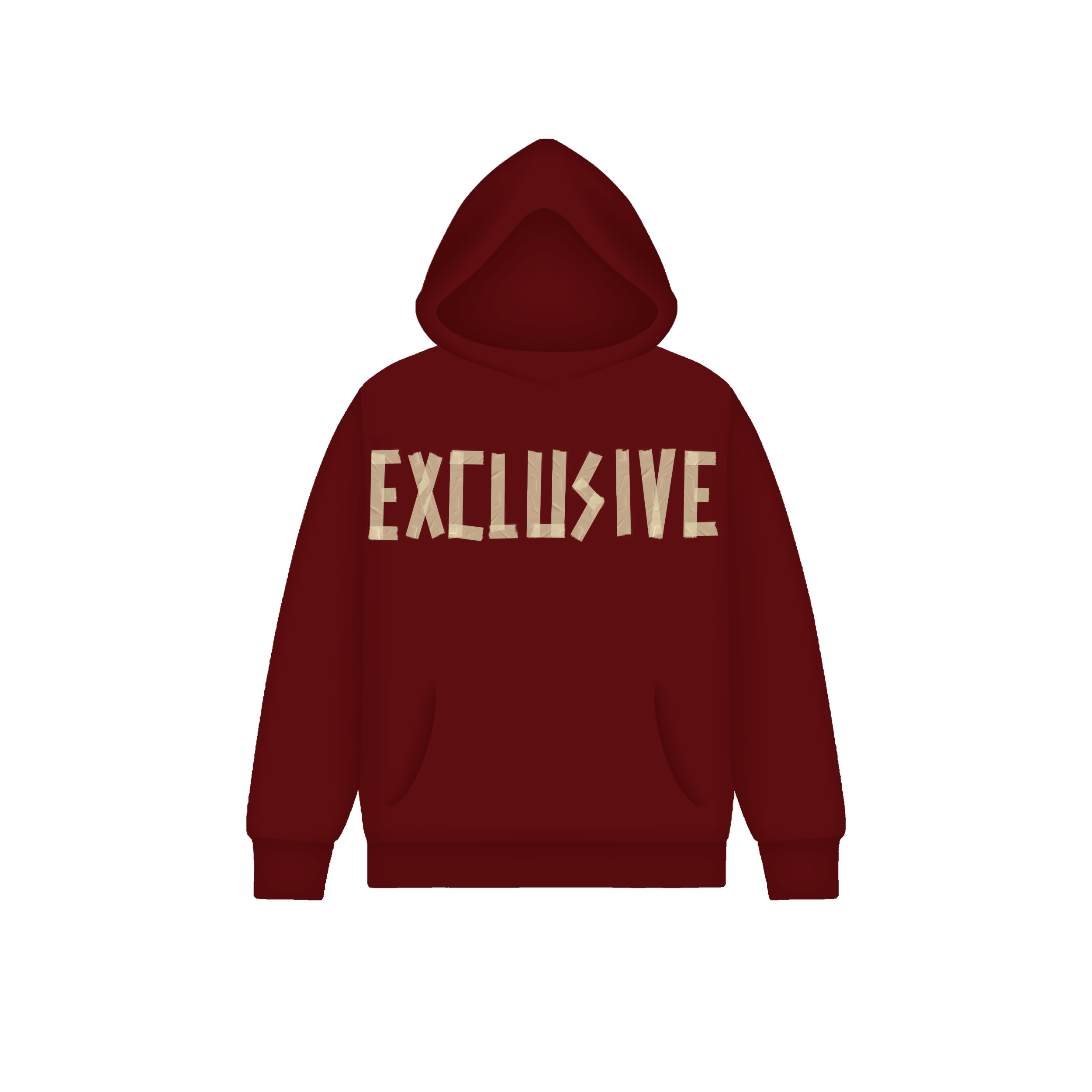 Felpa con logo sabbia EXCL-2500