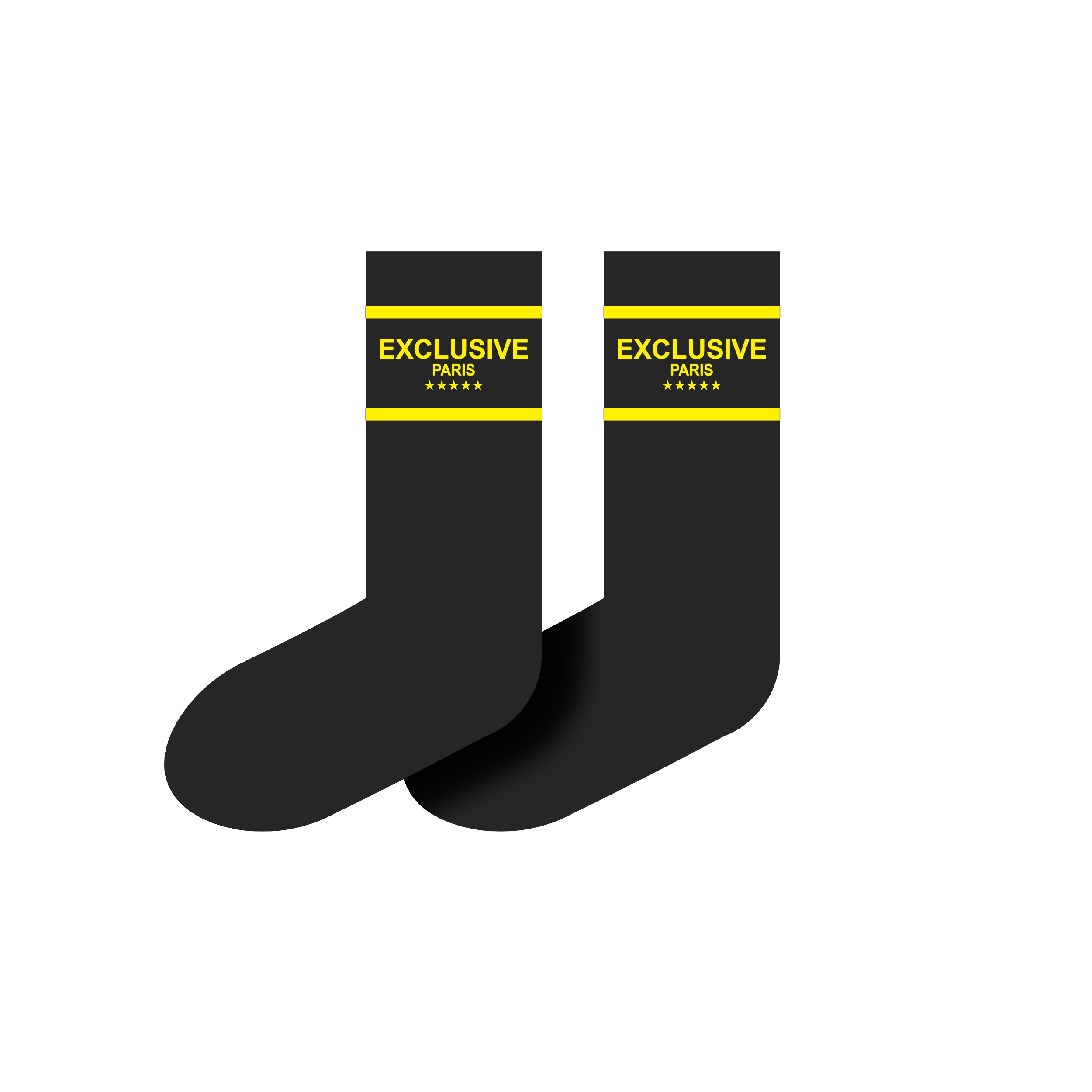 Calzini Neri Basic logo colorato EXCLZ01