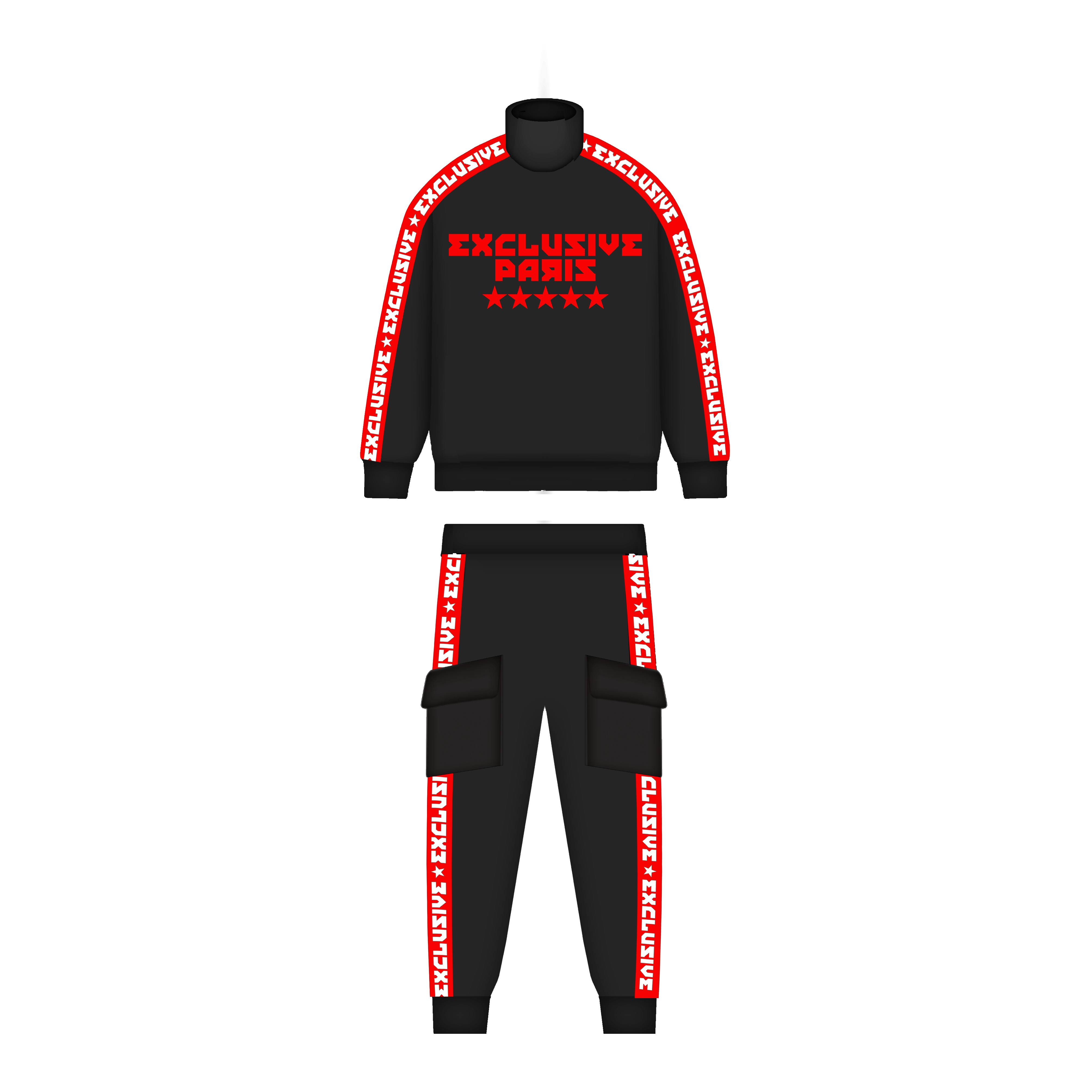 Tuta Basic Cargo logo russo colour EXCL 1005